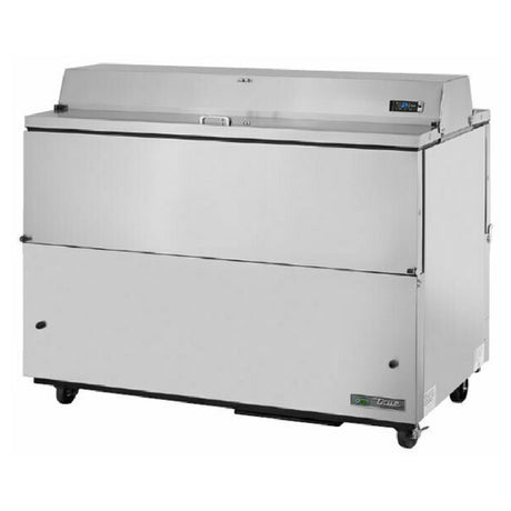 True Mfg. - General Foodservice TMC-58-S-DS-SS-HC - Mobile Milk Cooler, Forced-air