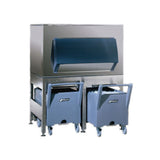 Follett Products (Middleby) ITS2250SG-60 - ITS Ice Storage And Transport System, Elevated Gravity Dispense Bin With (2) SmartCART 240 Ice Carts