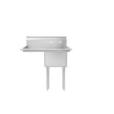 Atosa USA, Inc. SS1818D11L18 - MixRite Sink, 1-compartment, 39"W X 24"D X 44-1/2"H Overall