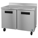 Hoshizaki WF48B-01 - Steelheart Series Worktop Freezer, Reach-in, Two-section