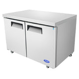 Atosa USA, Inc. MGF8406GR - Atosa Undercounter Freezer, Reach-in, Two-section