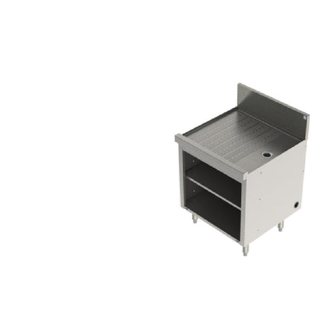 Perlick TSF16SC - Underbar Storage Cabinet 16"W X 24"D, 4" Or 6"H Backsplash With 1" Return At Top