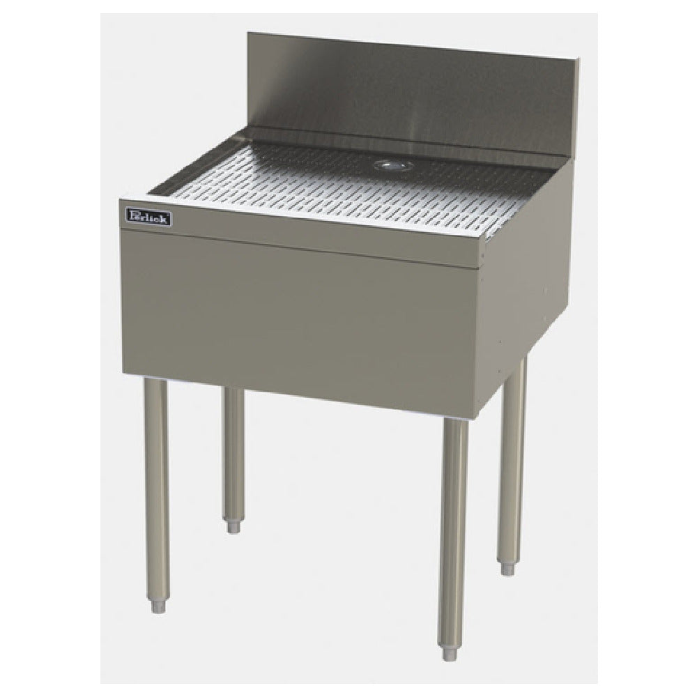Perlick TSF12DB - TSF Series Underbar Drainboard, 12"W X 24"D, Pitched Drainboard Top