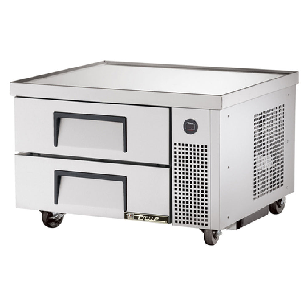 True Mfg. - General Foodservice TRCB-36-HC - Refrigerated Chef Base, 36-3/8"W, One-piece 300 Series 18 Gauge Stainless Steel Top With V Edge
