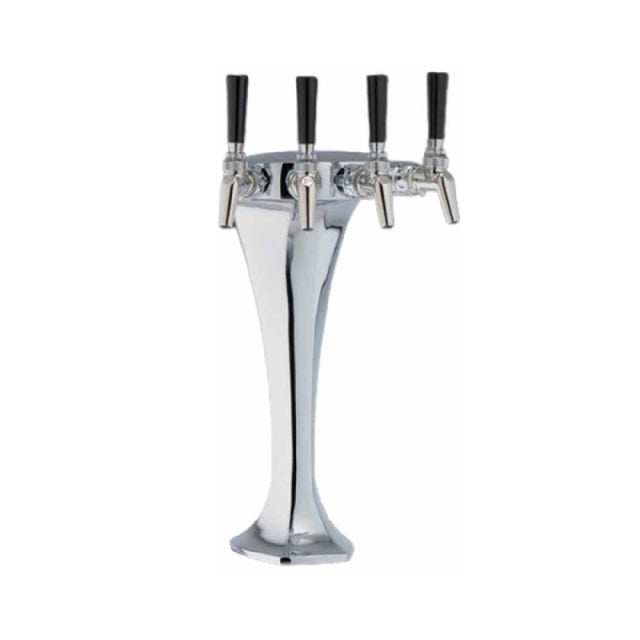 Perlick 4085-1B Cobra Draft Beer Tower Countertop 4-3/4"W X 16-1/2"H