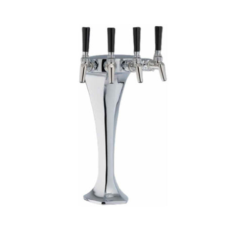 Perlick 4085-2B - Cobra Draft Beer Tower, Countertop, 5-5/16"W X 16-1/2"H