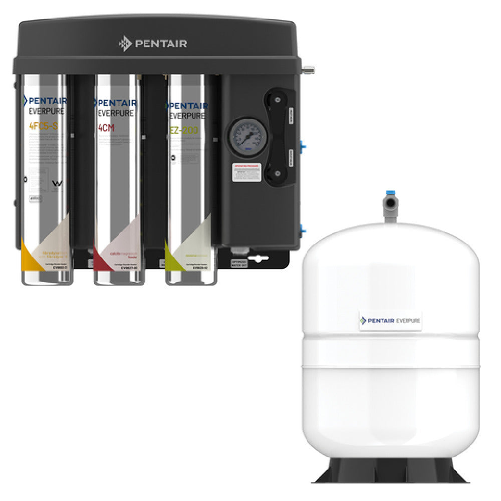 Everpure EZ-RO 200/5G-BL EZ-RO Reverse Osmosis System Combines RO Water & Mineral-addition Followed By A Precision Blend Valve For Variable TDS Adjustment To Produce Up To 200 Gpd