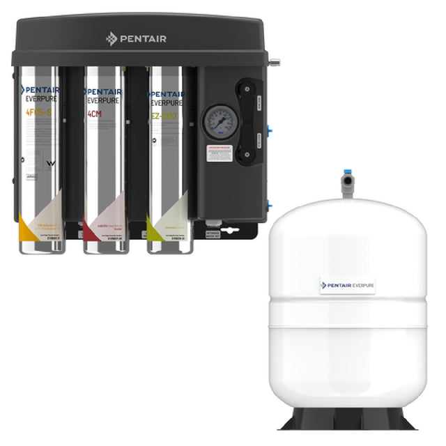 Everpure EZ-RO 200/5G-BL EZ-RO Reverse Osmosis System Combines RO Water & Mineral-addition Followed By A Precision Blend Valve For Variable TDS Adjustment To Produce Up To 200 Gpd