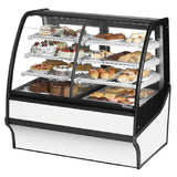 True Mfg. - Specialty Display TDM-DZ-48-GE/GE-S-W - Display Merchandiser, Dual Zone (dry/refrigerated)