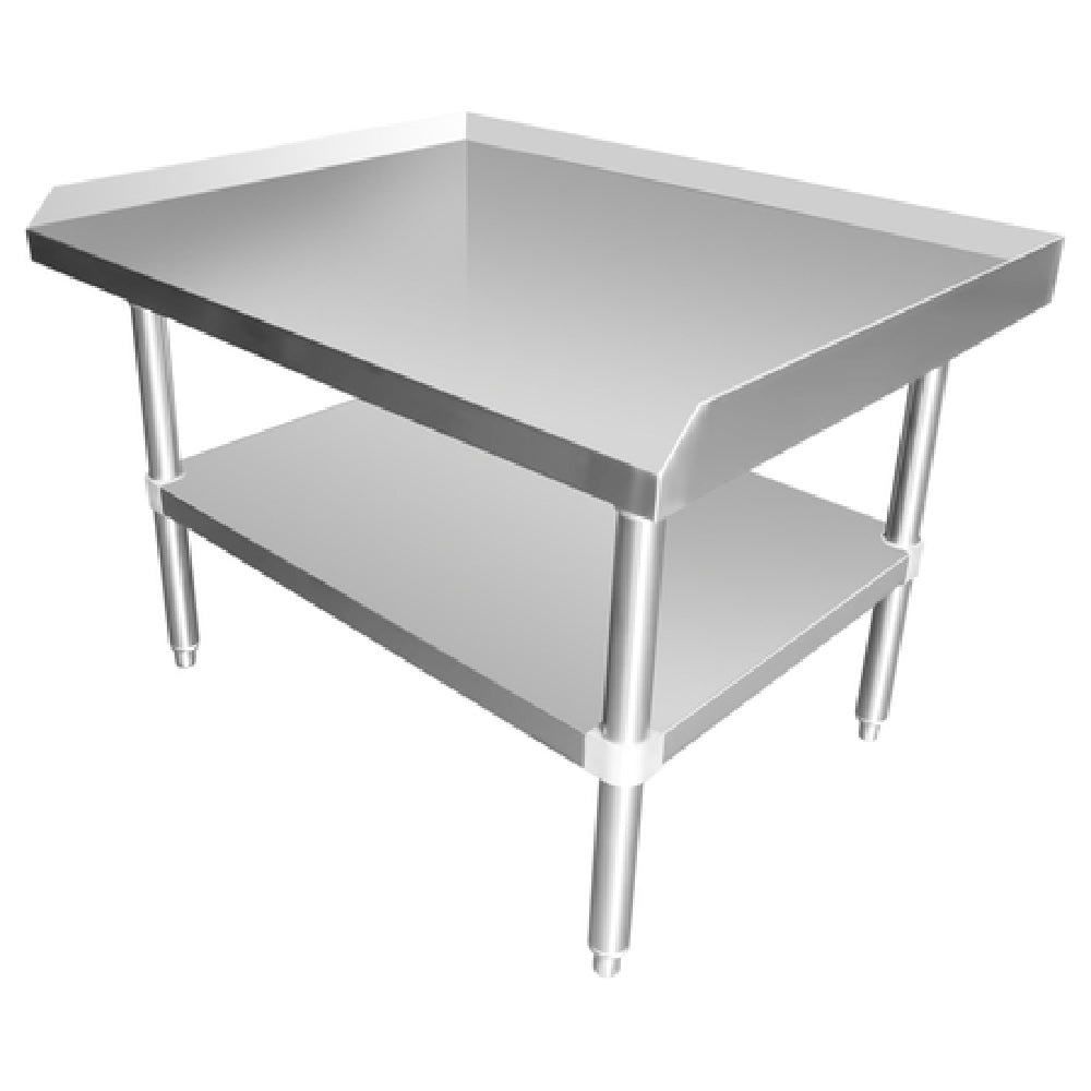 Atosa USA, Inc. ATSE-3036 - MixRite Equipment Stand, 36"W X 30"D X 24"H, Stainless Steel Top With Upturn On Rear & Sides