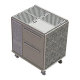 Perlick MOBS-BBS36C - Signature Series Mobile Bar Refrigerated Cabinet, 7.4 Cu.ft. Volume