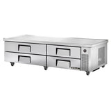 True Mfg. - General Foodservice TRCB-82-84-HC - Refrigerated Chef Base, 82-3/8"W Base