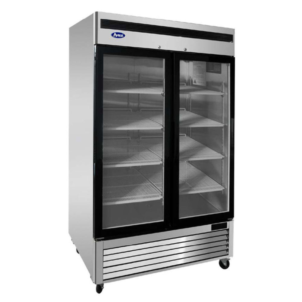 Atosa USA, Inc. MCF8703ES - Freezer Merchandiser, Two-section, 543/8"W X 31-3/4"D X 83-1/8"H