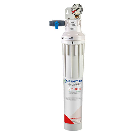 Everpure QTCR-1 - Water Filter System, Single, (1) CTO-QCR2 Activated Carbon Cartridge