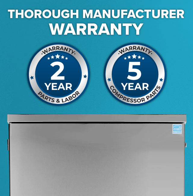 Atosa HD350-AP-161 Hotel Ice Machine & Dispenser Full Cube Ice 23"W X 29-1/2"D X 70-9/10"H