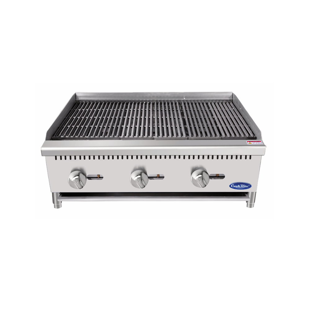 Atosa ATCB-36 CookRite Charbroiler Natural Gas Countertop