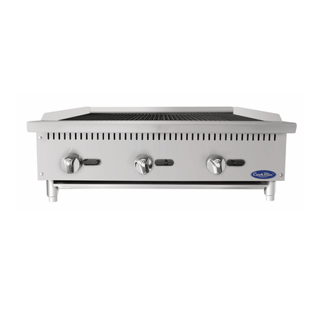 Atosa ATRC-36 CookRite Heavy Duty Radiant Charbroiler Natural Gas Countertop