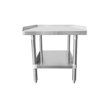 Atosa ATSE-3024 MixRite Equipment Stand 24"W X 30"D X 24"H Stainless Steel Top With Upturn On Rear & Sides