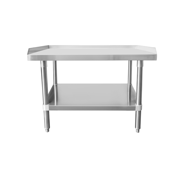 Atosa ATSE-3036 MixRite Equipment Stand 36"W X 30"D X 24"H Stainless Steel Top With Upturn On Rear & Sides