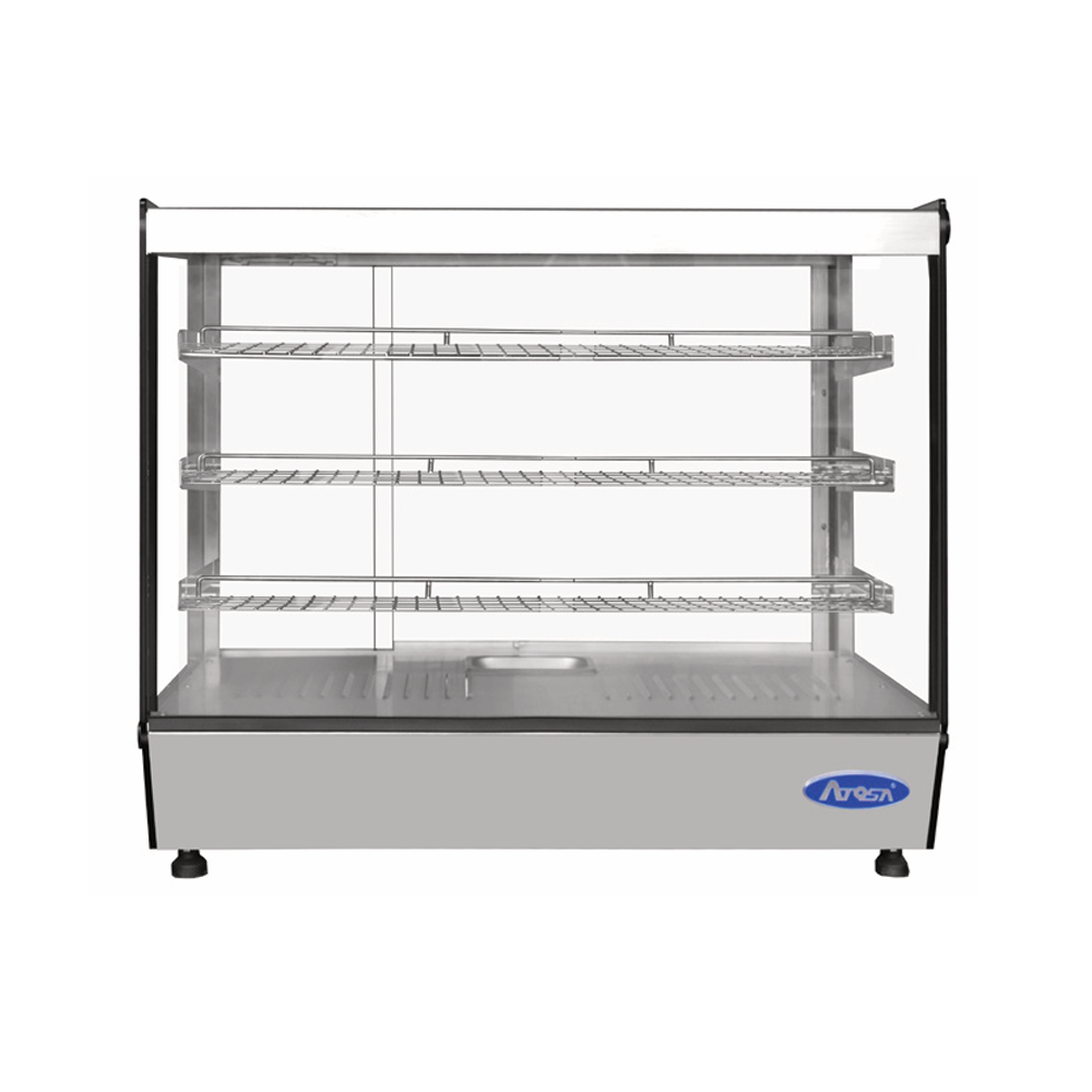 Atosa CHDS-53 Heated Display Case Countertop 27-5/8"W X 22-1/2"D X 26-5/8"H