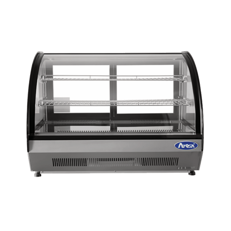 Atosa CRDC-46 Refrigerated Display Case Countertop 35-2/5"W X 22-1/10"D X 26-2/5"H