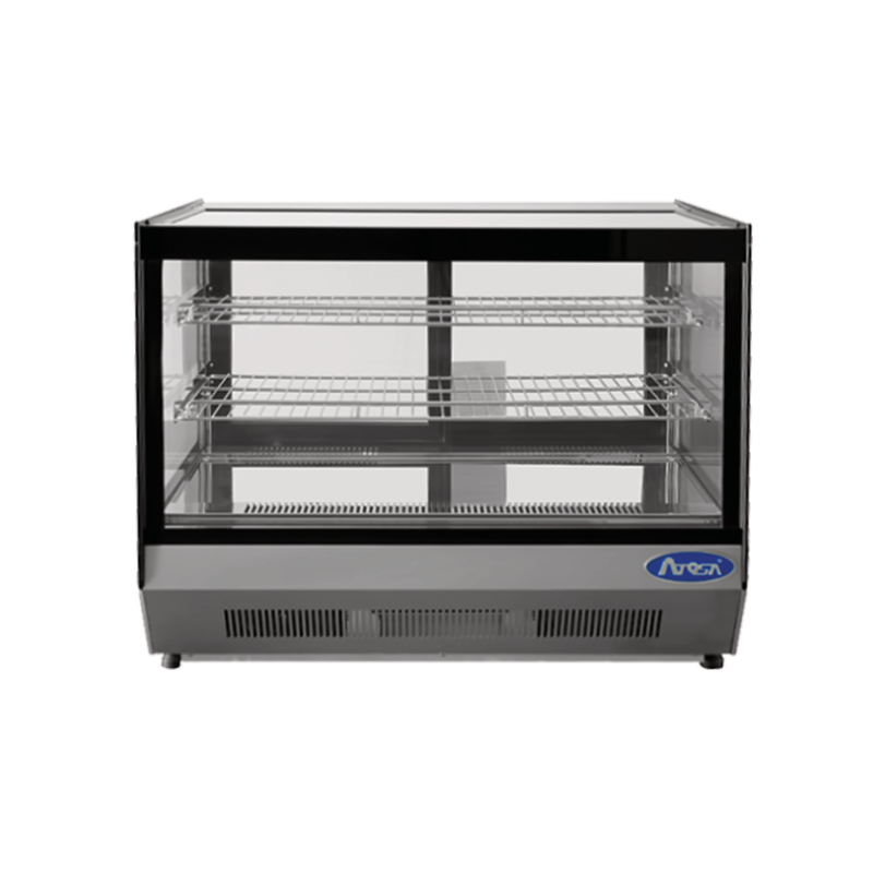 Atosa CRDS-42 Refrigerated Display Case Countertop 27-3/5"W X 22-1/10"D X 26-2/5"H