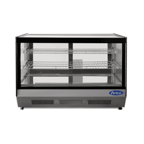 Atosa CRDS-56 Refrigerated Display Case Countertop 35-2/5"W X 22-1/10"D X 26-2/5"H