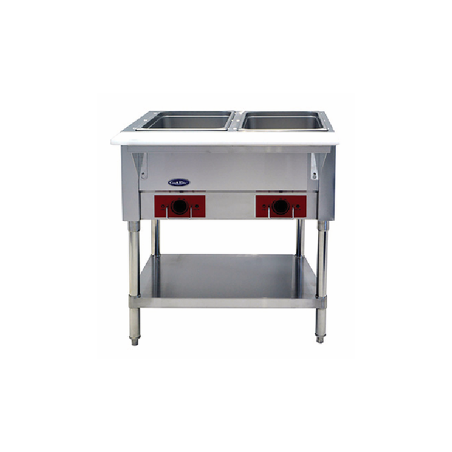 Atosa CSTEA-2C CookRite Steam Table Electric Dry Or Wet Heat