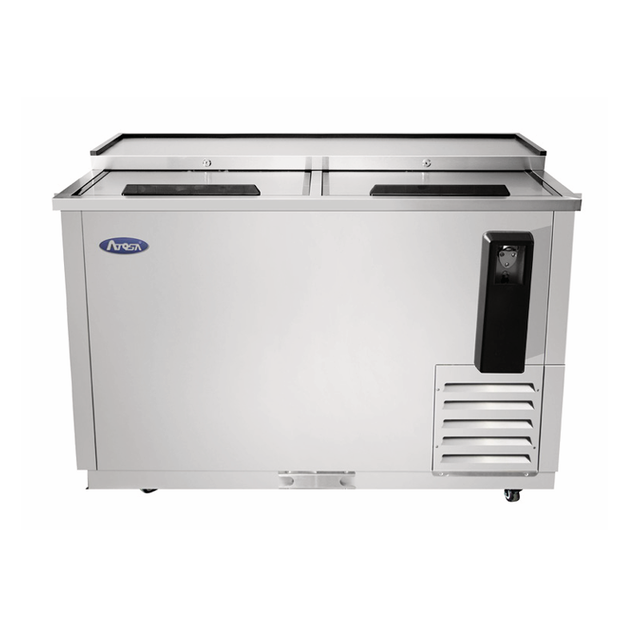 Atosa MBC50GR Atosa Bottle Cooler 49.4"W X 27.8"D X 36.62"H Self-contained Side Mount Refrigeration