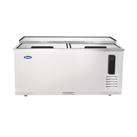 Atosa MBC65GR Atosa Bottle Cooler 64.8"W X 27.8"D X 36.62"H Self-contained Side Mount Refrigeration