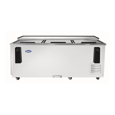 Atosa MBC80GR Atosa Bottle Cooler 80.5"W X 27.8"D X 36.62"H Self-contained Side Mount Refrigeration