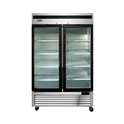 Atosa MCF8703ES Freezer Merchandiser Two-section 54-2/5"W X 31-7/10"D X 83-1/10"H