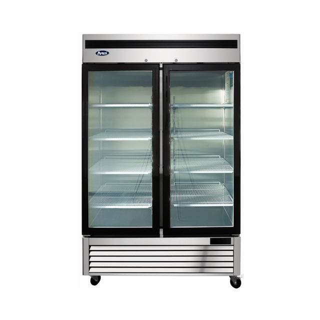 Atosa MCF8703ES Freezer Merchandiser Two-section 54-2/5"W X 31-7/10"D X 83-1/10"H