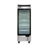 Atosa MCF8705GR Refrigerator Merchandiser One-section 27"W X 31-7/10"D X 83-1/10"H