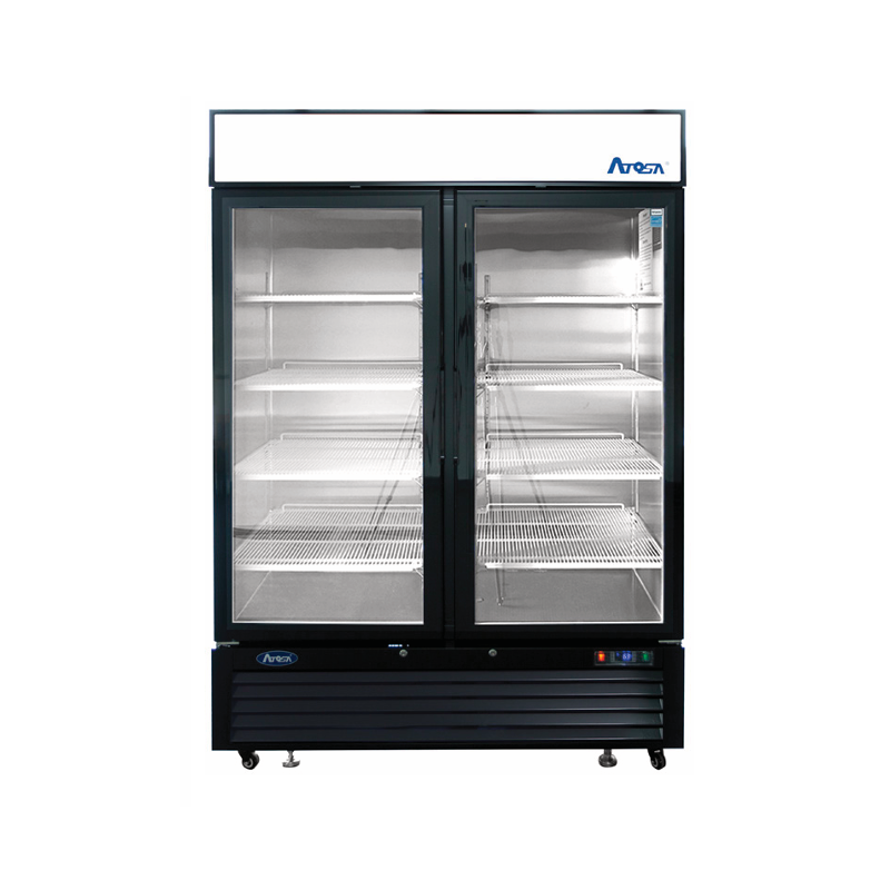 Atosa MCF8721ES Freezer Merchandiser Two-section 54-2/5"W X 31-1/2"D X 81-1/5"H