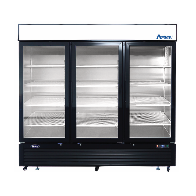 Atosa MCF8724GR Refrigerator Merchandiser Three-section 81-9/10"W X 31-1/2"D X 81-1/5"H