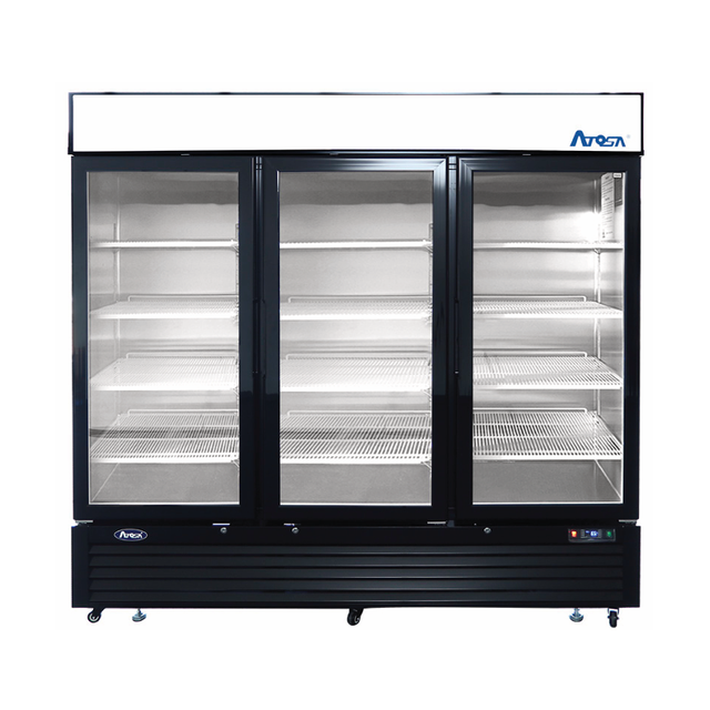 Atosa MCF8728GR Freezer Merchandiser Three-section 81-9/10"W X 31-1/2"D X 81-1/5"H