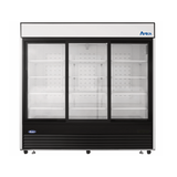 Atosa MCF8729GR Refrigerator Merchandiser Three-section 81-7/8"W X 29-3/4"D X 81-3/8"H