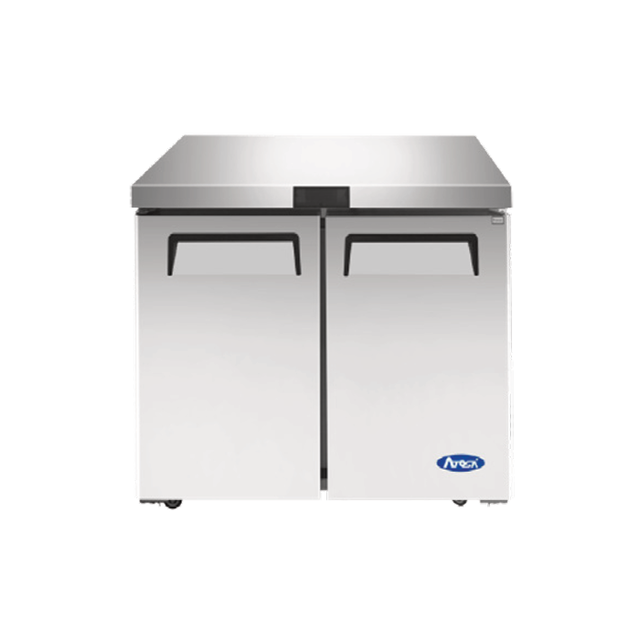 Atosa MGF36RGR Atosa Undercounter Refrigerator Reach-in Two-section