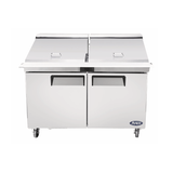 Atosa MSF8307GR Atosa Sandwich/Salad Mega Top Refrigerator Two-section