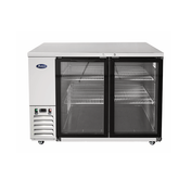 Atosa SBB48GGRAUS1 Atosa Back Bar Cooler Shallow Depth Two-section