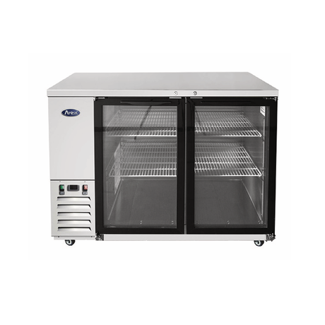 Atosa SBB48GGRAUS1 Atosa Back Bar Cooler Shallow Depth Two-section