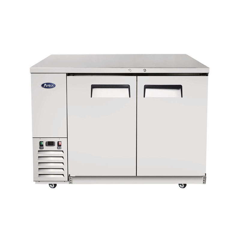 Atosa SBB59GRAUS1 Atosa Back Bar Cooler Shallow Depth Two-section