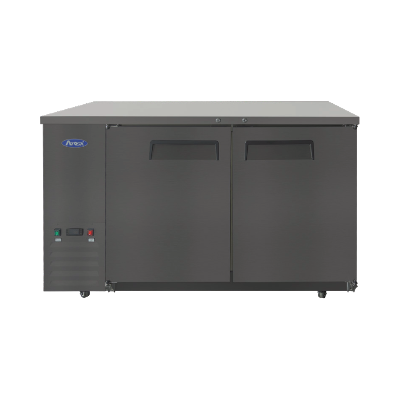 Atosa SBB59GRAUS2 Atosa Back Bar Cooler Shallow Depth Two-section