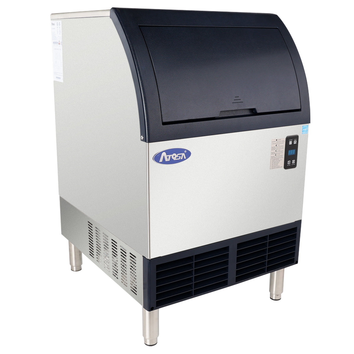 Atosa YRU0140A-161 Ice Machine 24"W 140 Lb Production Per 24 Hours