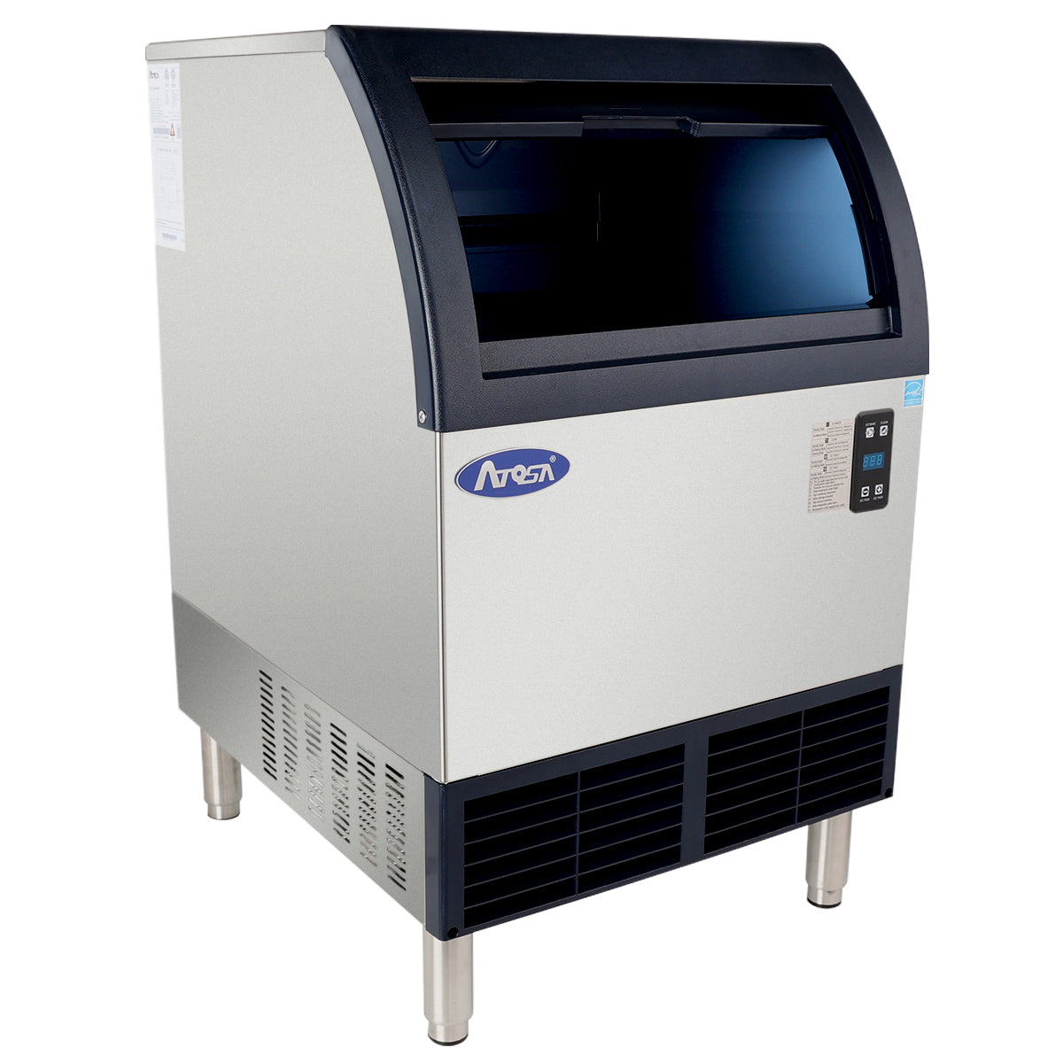 Atosa YRU0140A-161 Ice Machine 24"W 140 Lb Production Per 24 Hours
