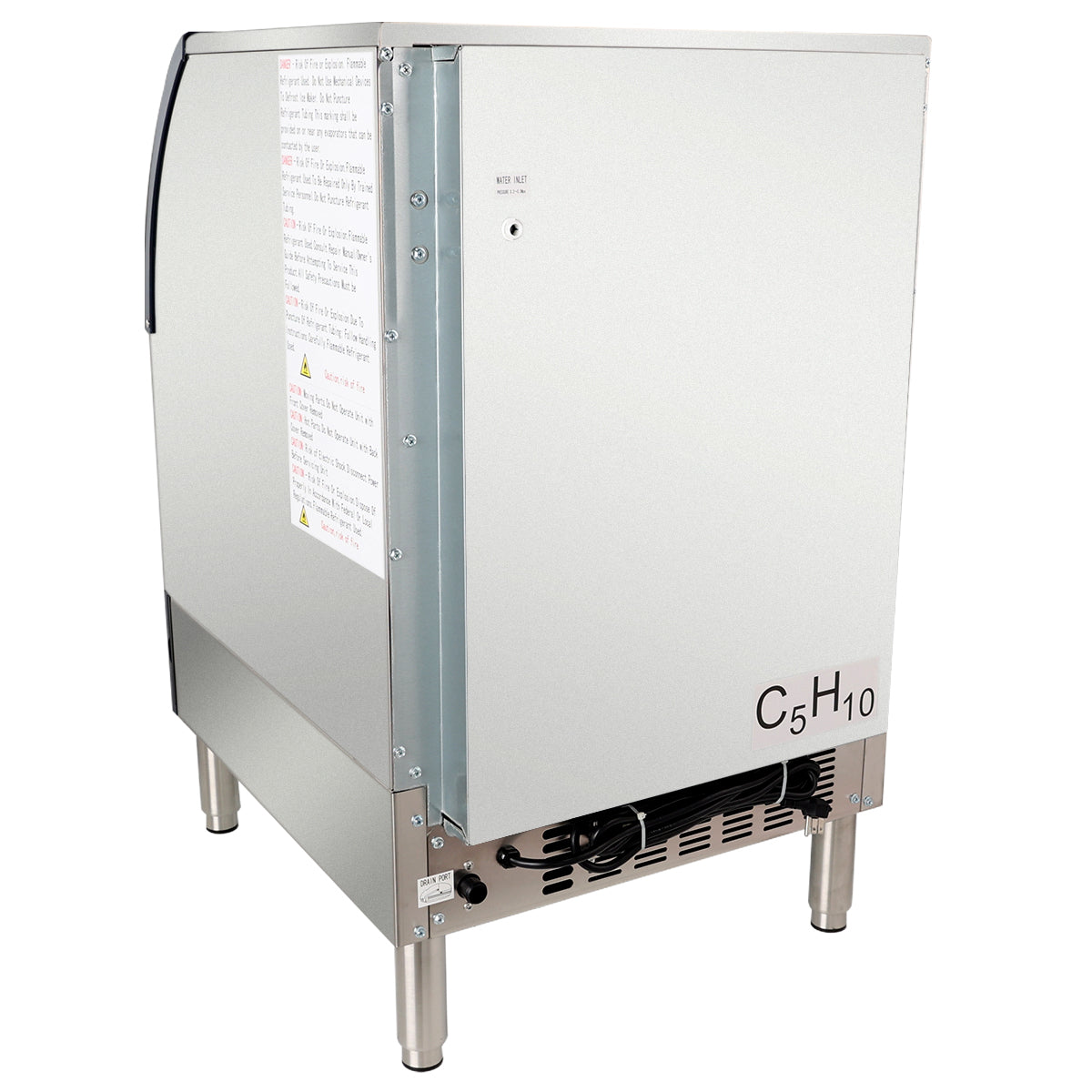 Atosa YRU0140A-161 Ice Machine 24"W 140 Lb Production Per 24 Hours