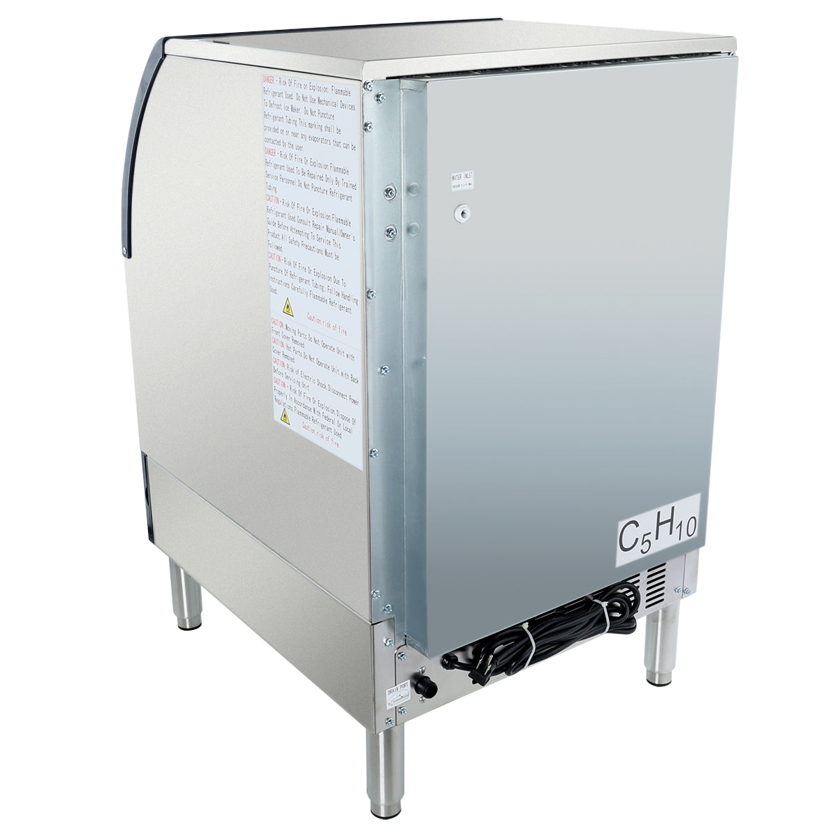Atosa YRU0280A-161 Ice Machine 24"W 280 Lb Production Per 24 Hours