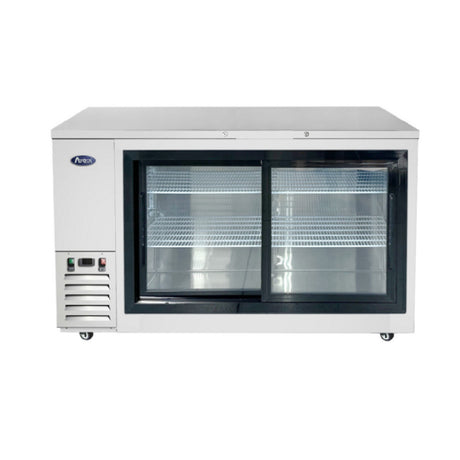 Atosa SBB69SGGRAUS1 Atosa Back Bar Cooler Shallow Depth Two-section