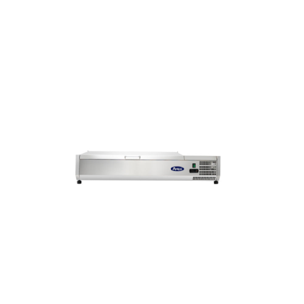 Atosa MSCT-48-10 Atosa Refrigerated Prep Station Countertop 50-1/8"W X 15-9/16"D X 10-9/16"H